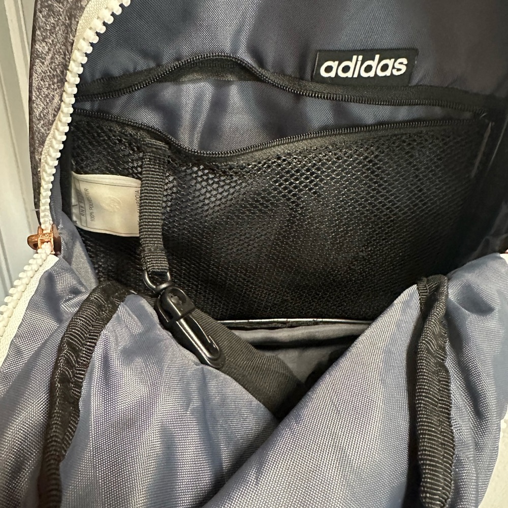 Adidas Grey Mini Backpack - Picture 4 of 5